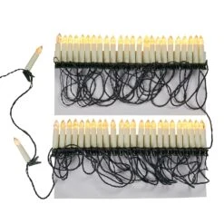 50er LED Weihnachtsbaumkerzen Lichterkette -Geschäft Für Dekorative Beleuchtung CA1450CLIP IV EURO