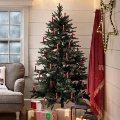 20er LED Weihnachtsbaumkerzen Rot -Geschäft Für Dekorative Beleuchtung CA18010 20er LED Weihnachtsbaumkerzen rot Weihnachtsbaum aus