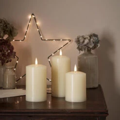 34cm Osby LED Stern Schwarz 12 34cm Osby LED Stern Schwarz -Geschäft Für Dekorative Beleuchtung CA18013 truglow led pillar candle trio white dresser 600x600 5711e36a b6ed 4567 9938 2675200cc395
