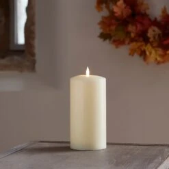 TruGlow® LED Stumpenkerze Breit 20cm Mit Fernbedienung 13 TruGlow® LED Stumpenkerze Breit 20cm Mit Fernbedienung -Geschäft Für Dekorative Beleuchtung CA19021 CA19021 Truglow LED Stumpenkerze breit 20cm Herbst