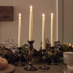 4er Set TruGlow® LED Tafelkerzen Mit Fernbedienung -Geschäft Für Dekorative Beleuchtung CA19025 4er Set TruGlow LED Tafelkerzen mit Fernbedienung 1