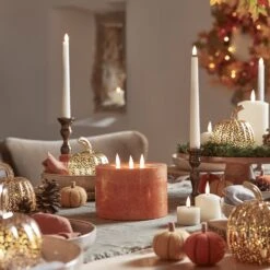 4er Set TruGlow® LED Tafelkerzen Mit Fernbedienung -Geschäft Für Dekorative Beleuchtung CA19025 4er Set TruGlow LED Tafelkerzen mit Fernbedienung 2