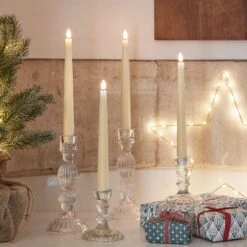 4er Set TruGlow® LED Tafelkerzen Mit Fernbedienung