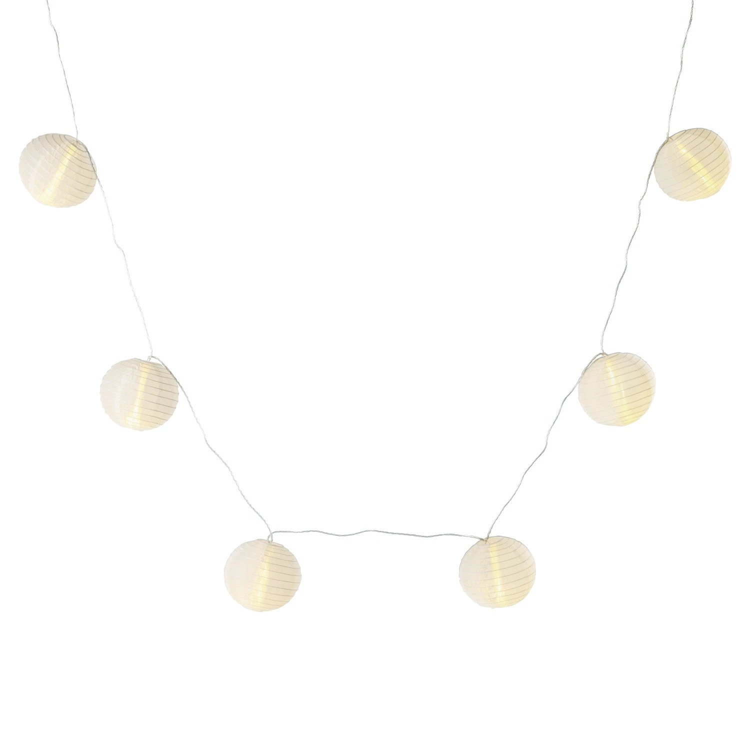 10er LED Lampion Lichterkette Warmweiß 5 10er LED Lampion Lichterkette Warmweiß – Bild 3