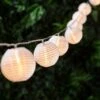 20er Lampion Lichterkette Warmweiß -Geschäft Für Dekorative Beleuchtung CL 20 YW EURO 20er Lampion Lichterkette Garten Iberian Summer P1