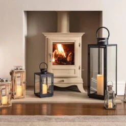 Malvern LED Laternen Duo -Geschäft Für Dekorative Beleuchtung D LA170012 Tall Outdoor LED Battery Candle Lanterns