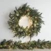 66cm Weihnachtskranz Und 2m Weihnachtsgirlande Mit Beeren Und Tannenzapfen Mit Beleuchtung -Geschäft Für Dekorative Beleuchtung D LL WR23002GA 66cm weihnachtskranz und 2m weihnachtsgirlande mit beeren und tannenzapfen mit beleuchtung 2