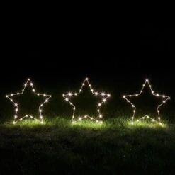 3er Set Stern Stableuchten