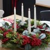 50cm Adventskranz Mit Roten Beeren Inkl. Kerzenhalter Und 4er Set TruGlow® LED Stabkerzen Mit Fernbedienung 1 50cm Adventskranz Mit Roten Beeren Inkl. Kerzenhalter Und 4er Set TruGlow® LED Stabkerzen Mit Fernbedienung -Geschäft Für Dekorative Beleuchtung D3 WR2008CA Weihnachts Kranz Stab Kerzen Halter Set Rot Beeren Advent LED Truglow Innen