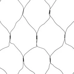 Essential Connect 2m X 1.5m 140er LED Lichternetz Warmweiß Koppelbar Grünes Kabel -Geschäft Für Dekorative Beleuchtung EL140YWG Basic range white fairy net lights whitespace P3