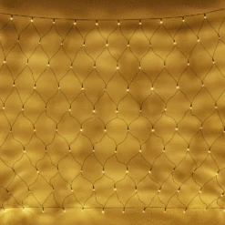 Essential Connect 2m X 1.5m 140er LED Lichternetz Warmweiß Koppelbar Grünes Kabel