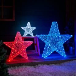 3er Set Twinkly Smarte LED Sterne Weihnachtsdeko 13 3er Set Twinkly Smarte LED Sterne Weihnachtsdeko -Geschäft Für Dekorative Beleuchtung EU TWXX230567 3er Set Twinkly smarte LED Sterne Weichnachtsdeko 4
