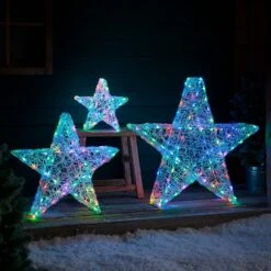 3er Set Twinkly Smarte LED Sterne Weihnachtsdeko 15 3er Set Twinkly Smarte LED Sterne Weihnachtsdeko -Geschäft Für Dekorative Beleuchtung EU TWXX230567 3er Set Twinkly smarte LED Sterne Weichnachtsdeko 7