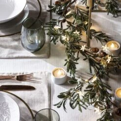 1,8m Weihnachtsgirlande Eukalyptus 8 1,8m Weihnachtsgirlande Eukalyptus -Geschäft Für Dekorative Beleuchtung GA1801 Eucalyptus Garland Autumn Table P3
