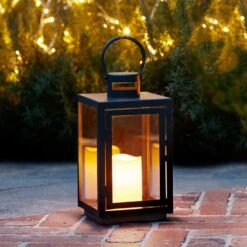 Malvern Batterie LED Laterne 20 Malvern Batterie LED Laterne -Geschäft Für Dekorative Beleuchtung LA17002 Table Outdoor LED Battery Candle Lantern Garden Close P1