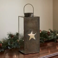 LED Weihnachtslaternen Duo Stern Messingfarben Mit TruGlow® LED Kerzen -Geschäft Für Dekorative Beleuchtung LA21015 Grosse LED Weihnachtslaterne Stern messingfarben mit TruGlow LED Kerze 6de674a0 60f8 4f28 856c 45bbc1d3e8ae