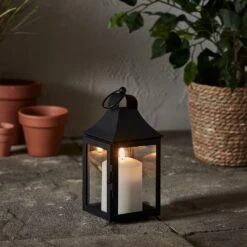 25cm Gartenlaterne Mit TruGlow® Outdoor Kerze