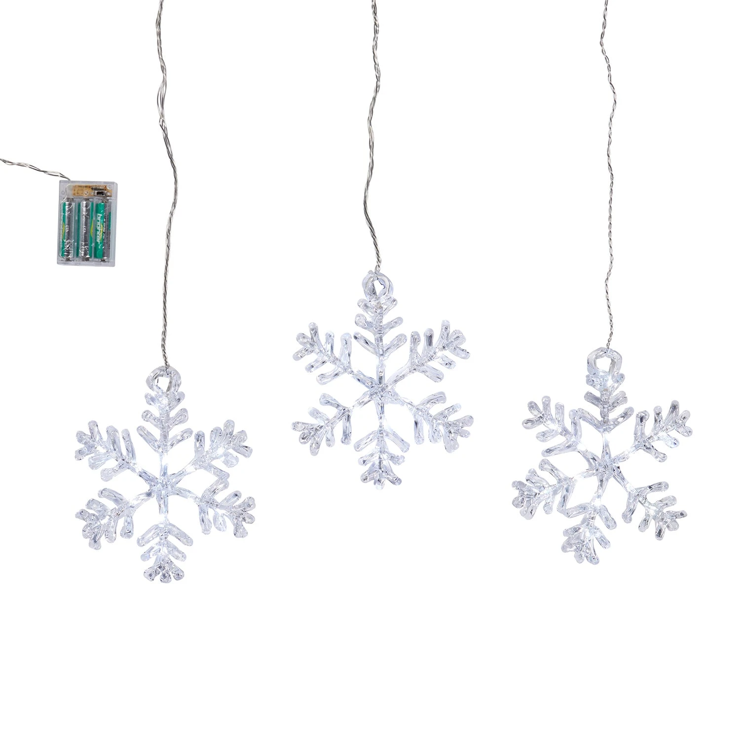 Stockholm LED Schneeflocken Fensterdeko Weihnachten 4 Stockholm LED Schneeflocken Fensterdeko Weihnachten – Bild 2