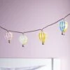 12er Heißluftballons Lichterkette Kinderzimmer 2 12er Heißluftballons Lichterkette Kinderzimmer -Geschäft Für Dekorative Beleuchtung LL19009 Hot Air Balloon String Lights Close P1
