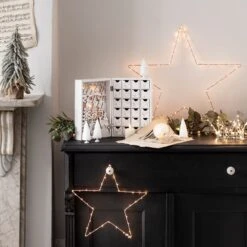 60cm Osby LED Stern Rosegold 15 60cm Osby LED Stern Rosegold -Geschäft Für Dekorative Beleuchtung LL19055 Grosser Osby Stern Rotgold Weihnachten Schubladen P4