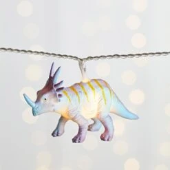12er Bunte Lichterkette Dinosaurier Batteriebetrieb 11 12er Bunte Lichterkette Dinosaurier Batteriebetrieb -Geschäft Für Dekorative Beleuchtung LL20003 12 LED Plastik Dino Lichterkette An Nah 2