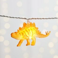 12er Bunte Lichterkette Dinosaurier Batteriebetrieb 12 12er Bunte Lichterkette Dinosaurier Batteriebetrieb -Geschäft Für Dekorative Beleuchtung LL20003 12 LED Plastik Dino Lichterkette An Nah 3