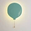 Metall Luftballon Lampe Türkis 1 Metall Luftballon Lampe Türkis -Geschäft Für Dekorative Beleuchtung LL20013 LED blue balloon wall light p1