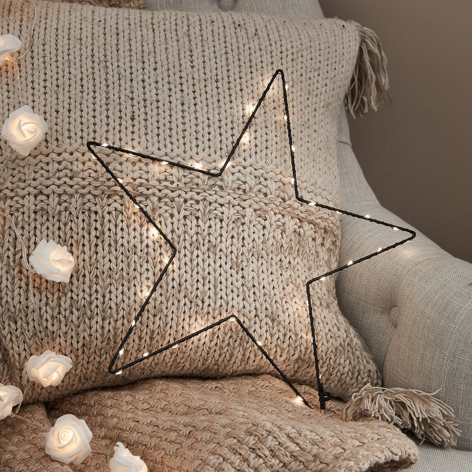 60cm Osby LED Stern Schwarz 4 60cm Osby LED Stern Schwarz – Bild 2