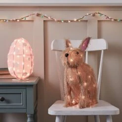 LED Figur Hase Außen Batteriebetrieb -Geschäft Für Dekorative Beleuchtung LL24001 LED Figur Hase aussen batteriebetrieb Osterdeko 2