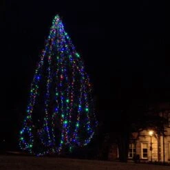 Core Connect 10m 100er LED Lichterkette Bunt Koppelbar Grünes Kabel -Geschäft Für Dekorative Beleuchtung ML100MG 80 Multi Coloured LED Fairy Lights P7