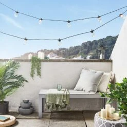 Core Connect 15m 30er Party Lichterkette Warmweiß Koppelbar Schwarzes Kabel -Geschäft Für Dekorative Beleuchtung ML10YWB Core Connect Party Lichterkette warmweiss Balkon Truglow Kerzen 5302d61d 2594 4578 971d 1dc54fde7a78