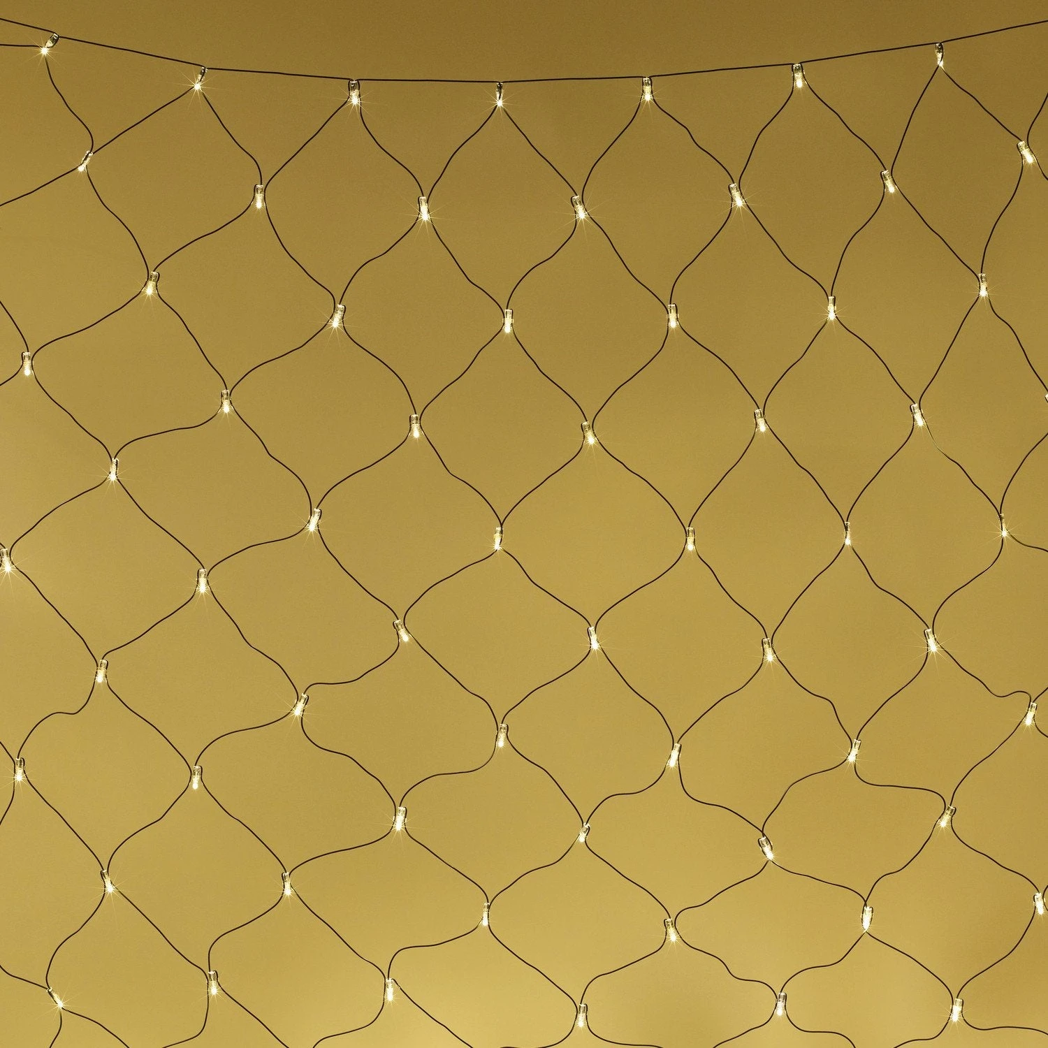 Core Connect 10m X 2m 700er LED Lichternetz Warmweiß Koppelbar Grünes Kabel 6 Core Connect 10m X 2m 700er LED Lichternetz Warmweiß Koppelbar Grünes Kabel – Bild 5