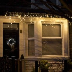 Core Connect 22m 704er LED Eiszapfen Lichterkette Warmweiß Koppelbar Transparentes Kabel -Geschäft Für Dekorative Beleuchtung ML64YWC Warm White Icicle Light christmas house P7 ee3b4e3b 0b73 4cd6 9bf4 4904cd5dd6d9