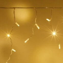 Core Connect 20m 640er LED Eiszapfen Lichterkette Warmweiß Koppelbar Transparentes Kabel 10 Core Connect 20m 640er LED Eiszapfen Lichterkette Warmweiß Koppelbar Transparentes Kabel -Geschäft Für Dekorative Beleuchtung ML64YWC Warm White LED Icicle Light christmas close up P4 01997253 314f 4919 bce6 913238a50307