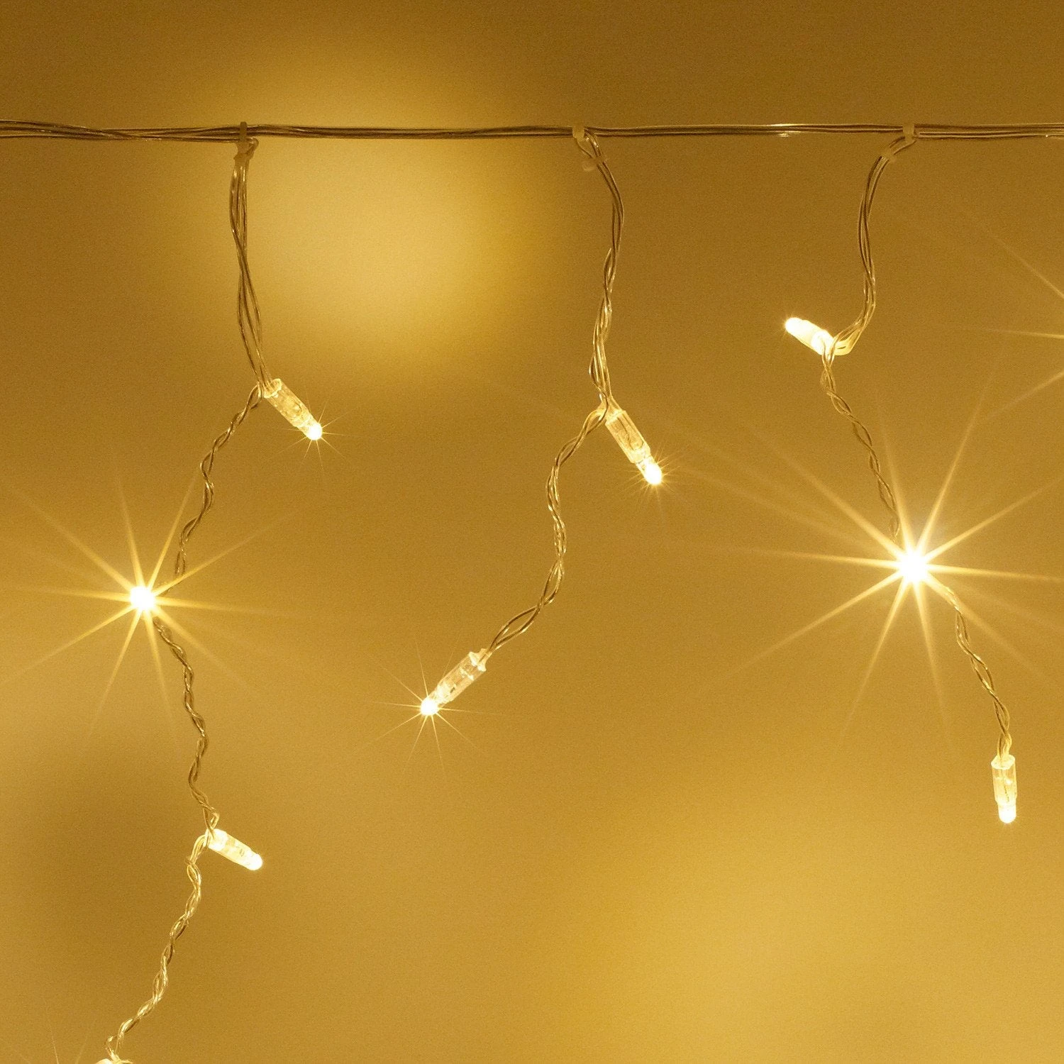 Core Connect 20m 640er LED Eiszapfen Lichterkette Warmweiß Koppelbar Transparentes Kabel 5 Core Connect 20m 640er LED Eiszapfen Lichterkette Warmweiß Koppelbar Transparentes Kabel – Bild 3