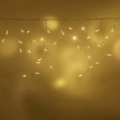 Core Connect 12m 384er LED Eiszapfen Lichterkette Warmweiß Koppelbar Transparentes Kabel -Geschäft Für Dekorative Beleuchtung ML64YWC Warm White LED Icicle Light christmas wall P8 95cad416 9792 46f6 a5cd 6673caccedba
