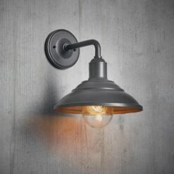 Außenwandleuchte Dunkelgrau