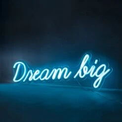 LED Neon Leuchtschriftzug Dream Big 9 LED Neon Leuchtschriftzug Dream Big -Geschäft Für Dekorative Beleuchtung PL18006EU Dream Big LED Neon Leuchtschriftzug 4 P4