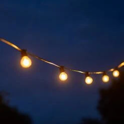 20er LED Lichterkette Glühbirnen Warmweiß Außen -Geschäft Für Dekorative Beleuchtung PL22016EU 20er LED Lichterkette Gluehbirnen warmweiss aussen im Dunkeln