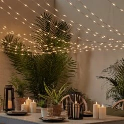 250 Bicolor LED Outdoor Lichterhimmel Koppelbar -Geschäft Für Dekorative Beleuchtung PL23001 250 Bicolor LED Outdoor Lichterhimmel koppelbar warmweiss 2