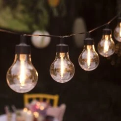 20er LED Party Lichterkette Retro Outdoor -Geschäft Für Dekorative Beleuchtung PL23003EU 20er LED Party Lichterkette Retro Outdoor P3