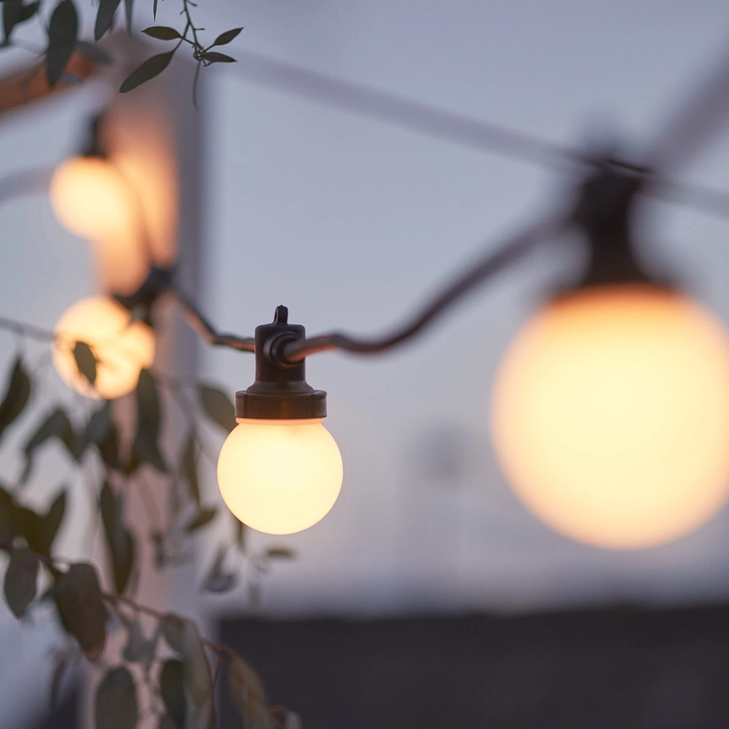 Pro Connect 5m 10er Party Lichterkette Warmweiß Koppelbar Schwarzes Kabel 6 Pro Connect 5m 10er Party Lichterkette Warmweiß Koppelbar Schwarzes Kabel – Bild 4