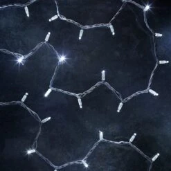 Pro Connect 40m 400er LED Lichterkette Weiß Koppelbar Weißes Kabel -Geschäft Für Dekorative Beleuchtung PR50WW 50er LED Lichterkette weiss Pro Serie weisses Kabel koppelbar 100e2c7f d1d9 49c9 8dbb 585a54268145