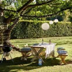 3er Set LED Solar Lampions Weiß -Geschäft Für Dekorative Beleuchtung SL16009 3 white solar chinese hanging lanterns garden P3