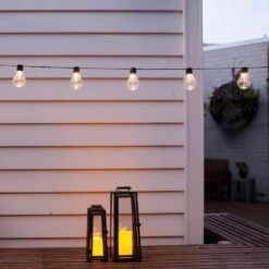 10er Zirkus Solar Party Lichterkette Warmweiß -Geschäft Für Dekorative Beleuchtung SL17001 10er Zirkus Solar Party Lichterkette warmweiss P4