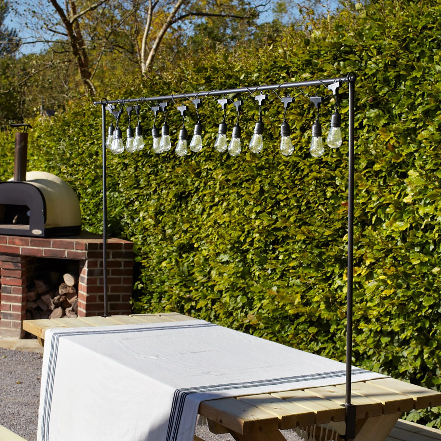 15er Party Lichterkette Solar Schwarzes Kabel 5 15er Party Lichterkette Solar Schwarzes Kabel – Bild 3