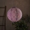 Tyvek Solar Lampion Lila -Geschäft Für Dekorative Beleuchtung SL22005 Tyvek Solar Lampion Lila Beleuchtet