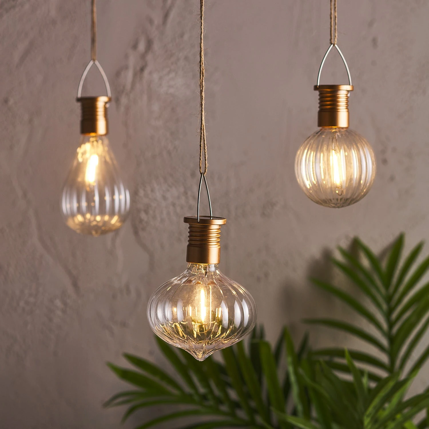 3er Set Solar Birnen Zum Aufhängen 3 3er Set Solar Birnen Zum Aufhängen