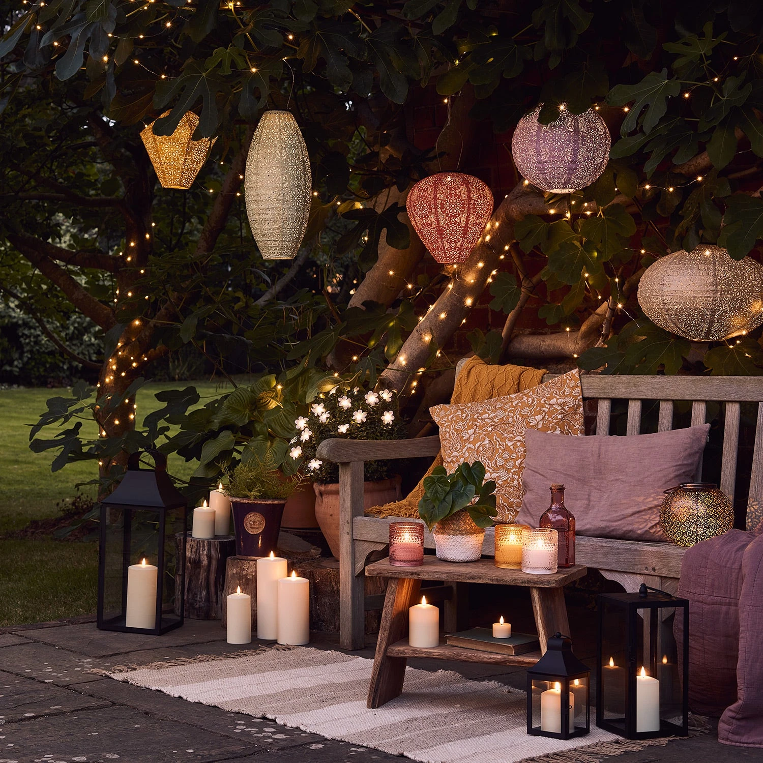 Tyvek Solar Lampion Silber 5 Tyvek Solar Lampion Silber – Bild 3