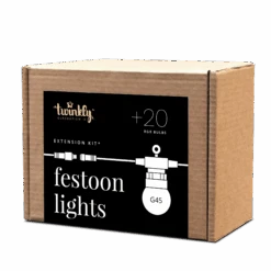 Twinkly 10m Verlängerung Mit 20 LEDs Für Smarte Party Lichterkette Bunt -Geschäft Für Dekorative Beleuchtung TW20012 Twinkly Smarte Party Lichterkette